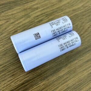Samsung 21700 Batteries Rechargeable 5000mAH 3.7V Flat Top - Pack of 2